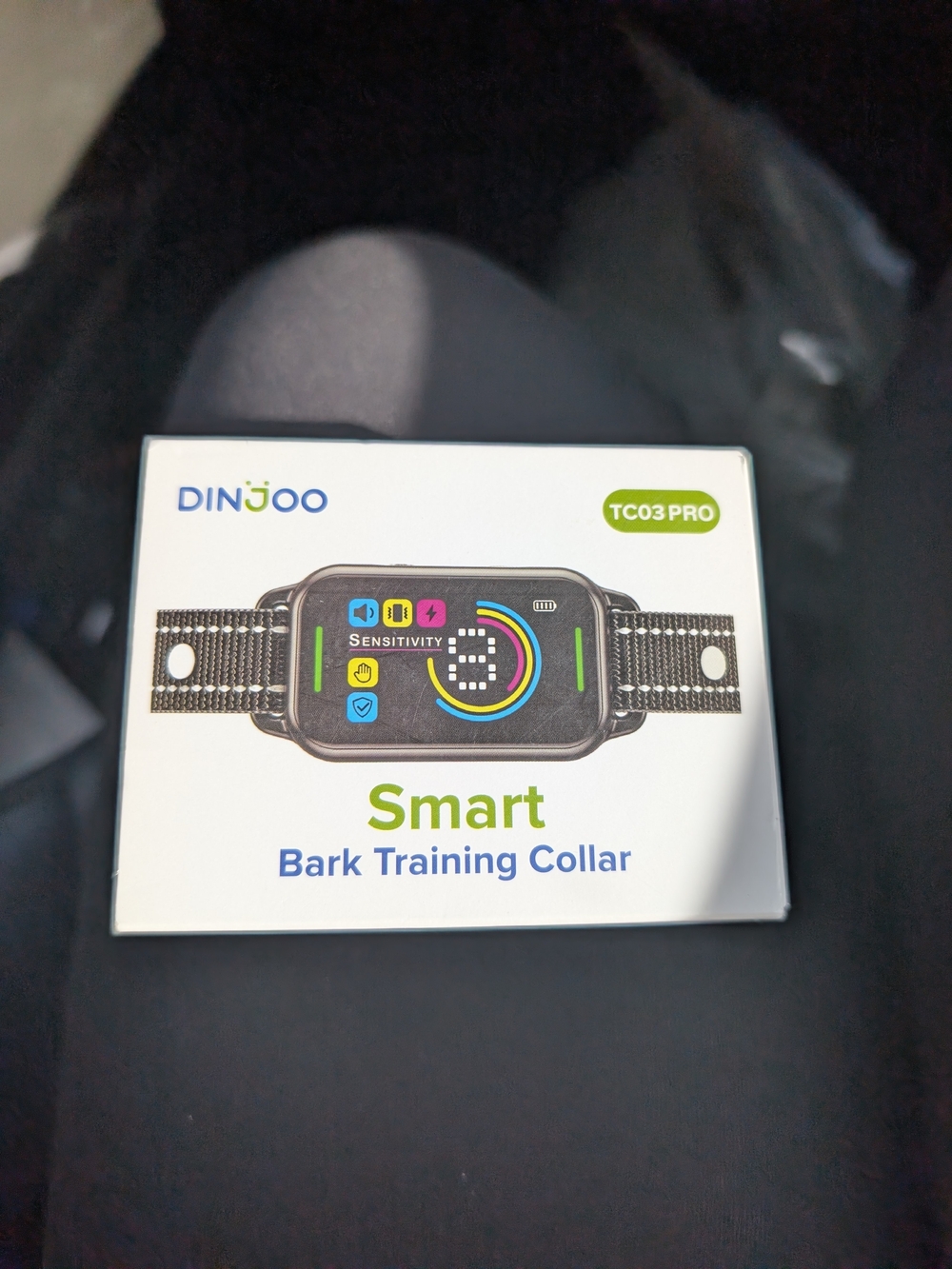 Dinjoo Smart Bark Training Collar - Pink